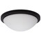 Nuvo Button, 13 Inch LED Flush Mount Fixture, Matte Black Finish, CCT Selectable, 120 Volts 62/1943 - alternate 6
